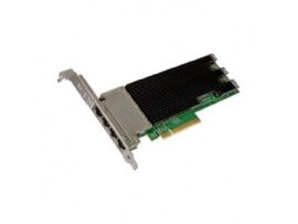 Dell Intel X710 Quad Port 10GbE, Base-T, PCIe Adapter, Full Height, Customer Install 